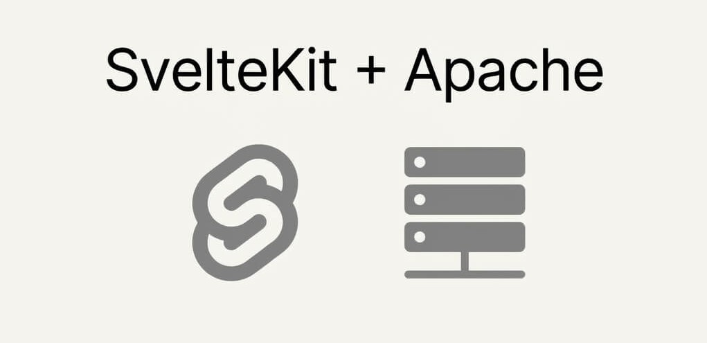 SvelteKit and Apache logos